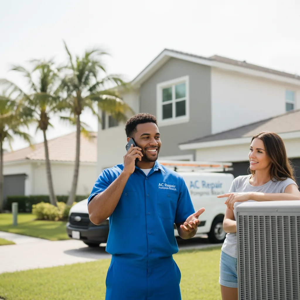 AC Repair Pompano Beach customer support in Wesson